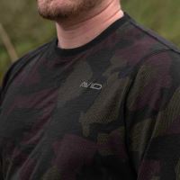 Avid Carp Tričko s Dlhým Rukávom Distortion Camo Lite T-Shirt Long Sleeve (5)