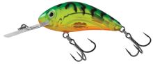 Salmo Wobler Rattlin Hornet Clear Floating Clear Hot Green Tiger - 5,5 cm 10,5 g