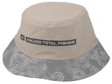 Mikado Klobúk Bucket Hat Oboustranný s UPF Filtrem Sivý