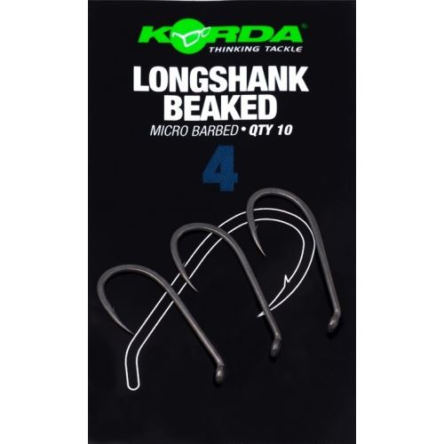 Korda Háčiky Longshank Beaked Barbed 10 ks