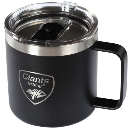 Giants Fishing Nerezový Thermo Hrnček Black Stainless 400 m