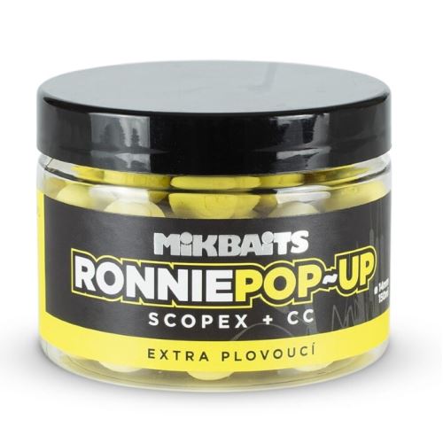 Mikbaits Plávajúce Boilie Ronnie Scopex + CC 150 ml