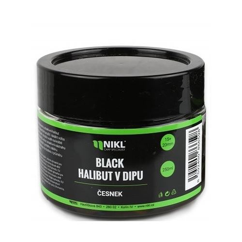 Nikl Pelety V Dipe Black Halibut - 15+20 mm 250 g