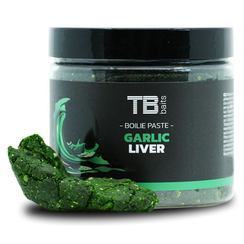TB Baits Obaľovacia Pasta Garlic Liver 200 ml