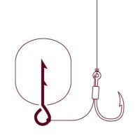 Delphin Nástrahový Osteň Stinger Čierny 10 ks (1)