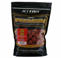 Jet Fish Boilie Premium Clasicc 700 g 20 mm-chilli cesnak
