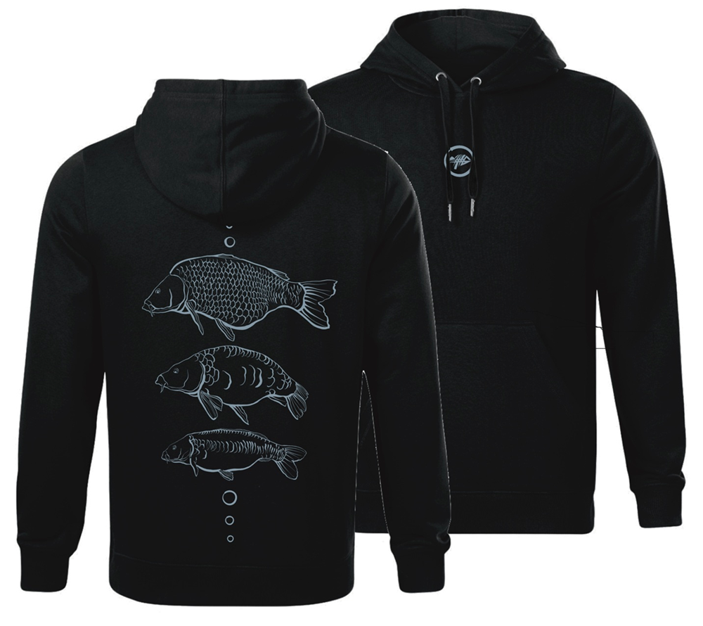 E-shop Giants fishing mikina tri kapri čierna - l