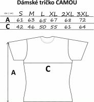 Mikbaits Dámske Tričko Camou (2)