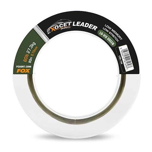 Fox Vlasec Exocet Pro Low Vis Green Leader