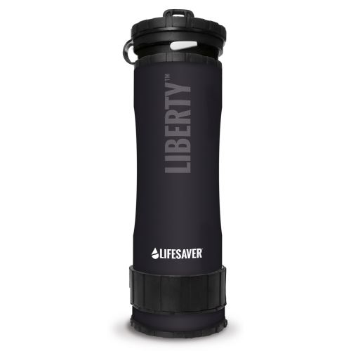 Lifesaver Filtračná Fľaša na Vodu Liberty 400 ml Čierna