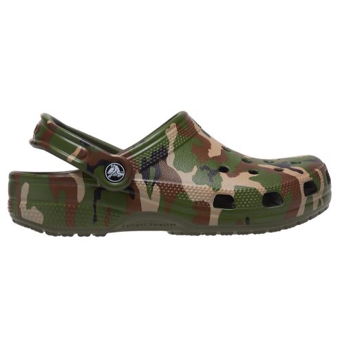 Crocs Šľapky Classic Printed Camo Clog AGR/MLTI
