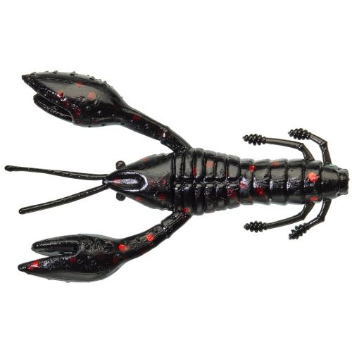 Gunki Gumová Nástraha Hourra Craw Black Red Flk 5 cm 1,4 g