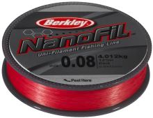 Berkley Vlasec Nanofil Red 270 m-Priemer 0,10 mm / Nosnosť 5,732 kg