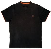 Fox Tričko Cotton T-Shirt Black Orange-Veľkosť M