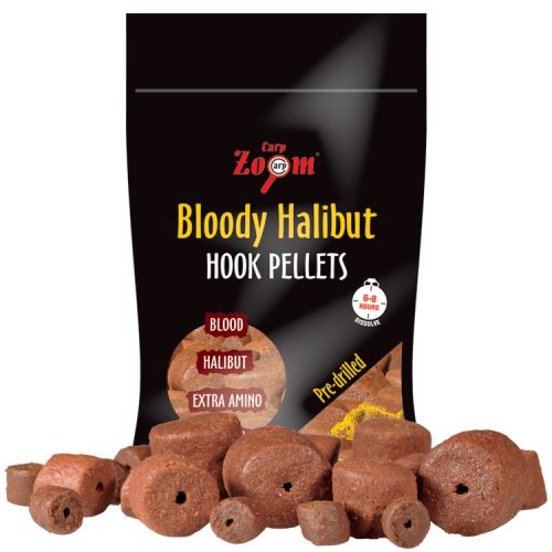 Carp Zoom Pelety Bloody Halibut Hook Pellets 150 g