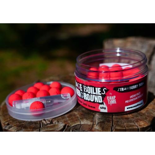 G.B.U. Plávajúce Boilies Zeppelin Pop Ups Strawberry Punk 40 g - 14 mm