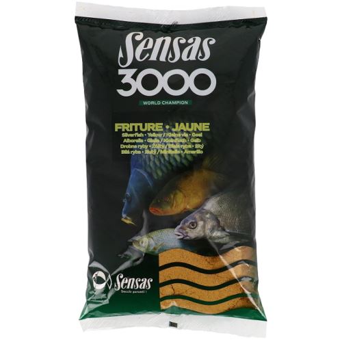 Sensas Kŕmenie 3000 Friture Jaune (Drobná Ryba Žltá) 800 g