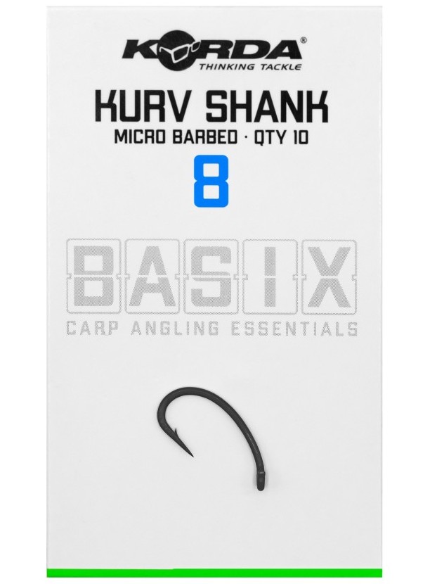 E-shop Korda háčiky basix kurv shank micro barbed - 8