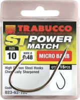 Trabucco Háčiky ST Power Match 15 ks-Veľkosť 10