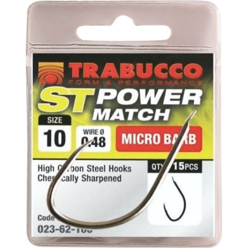 Trabucco Háčiky ST Power Match 15 ks