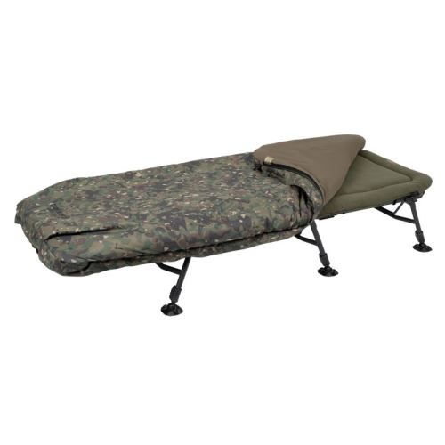 Trakker Lehátko So Spacákom RLX 6 Camo Bed System