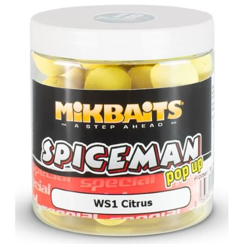 Mikbaits Pávajúceí Boilie Spiceman WS1 Citrus 250 ml