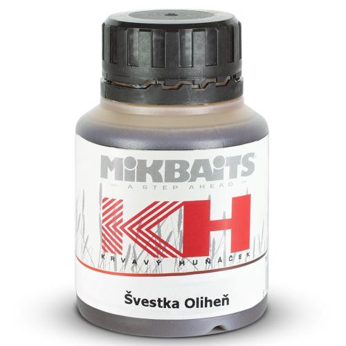 Mikbaits Dip Krvavý Huňáček Slivka Oliheň 125 ml