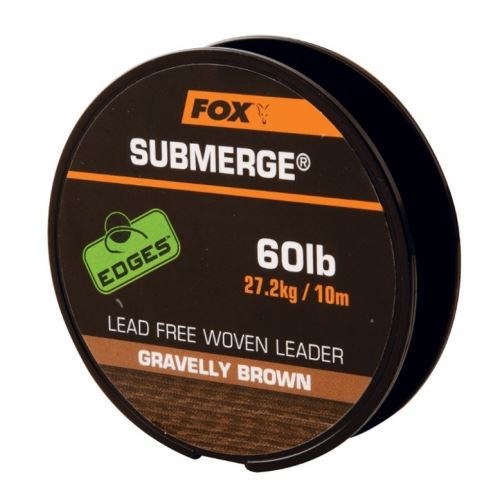 Fox Submerge Lead Free Leader Brown 10 m
