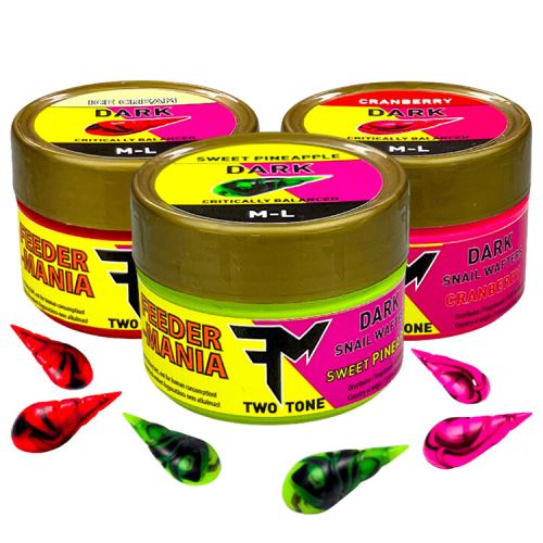 Feedermania Dark Snail Wafters Two Tone M-L