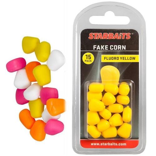 Starbaits Plávajúca Kukurica Pop Up Fake Corn XL 10 ks - Žltá