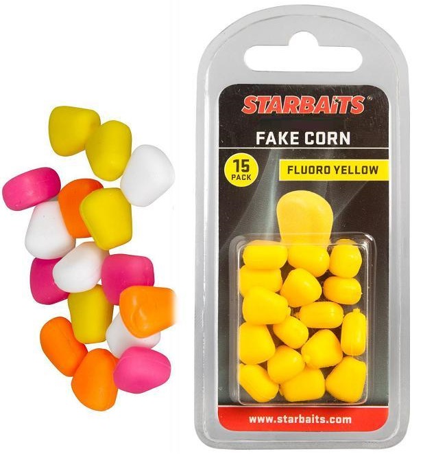 Značka Starbaits - Starbaits plávajúca kukurica pop up fake corn xl 10 ks - žltá