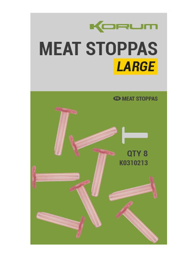 Korum zarážky meat stoppas - large