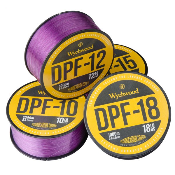 Wychwood vlasec deep purple fluoro coated mono 1000 m-priemer 0,30 mm / nosnosť 12 lb