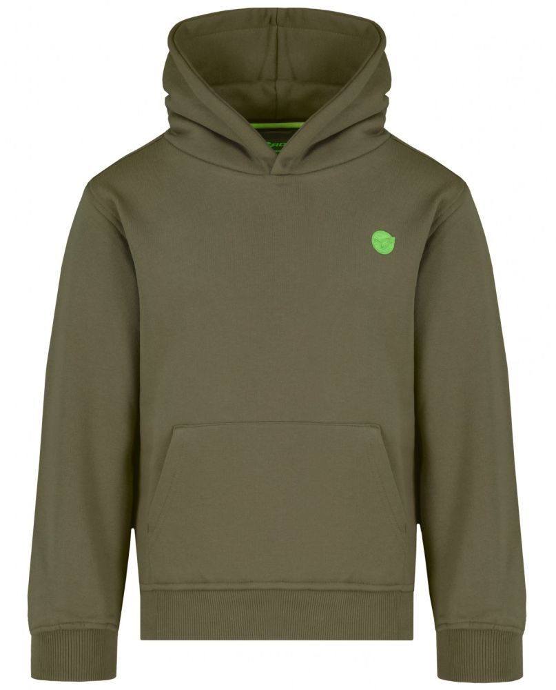 Korda mikina kids kore hoodie dark olive - 4-5 let