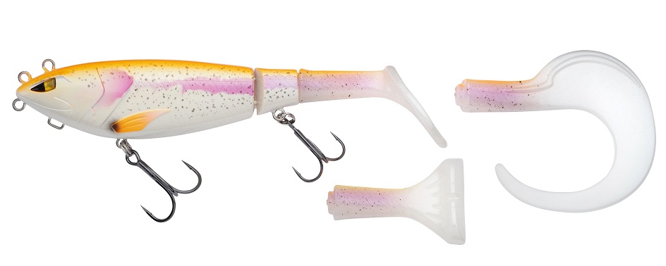 E-shop Berkley wobler zilla tailswinger sinking albino trout - 18 cm 56 g