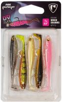 Fox Rage Gumová Nástraha Slick Shad UV Mixed Colour Packs 5 ks