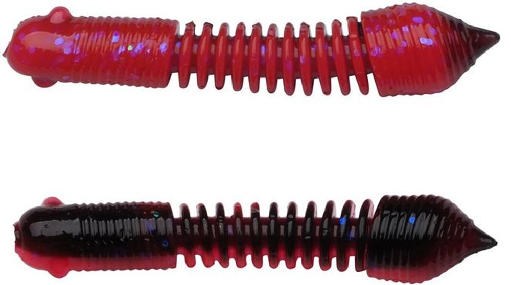 Berkley gumová nástraha powerbait power pillar salmon egg red black - 4 cm 12 ks