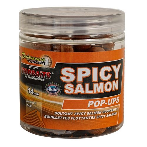 Starbaits Plávajúce Boilie Pop Up Spicy Salmon