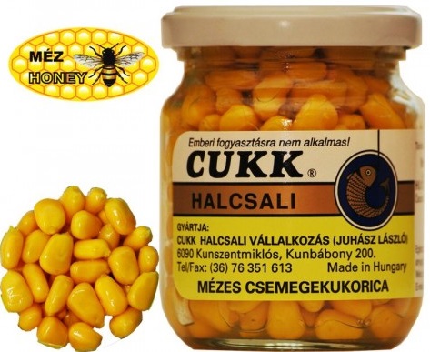 Cukk kukurica bez nálevu 220 ml-med/muškát