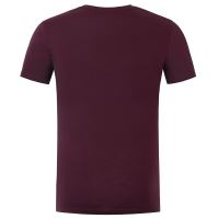 Korda Tričko Minimal Tee Burgundy (1)