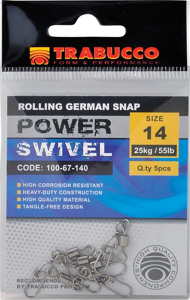 Trabucco karabinka rolling german snap 5 ks-veľkosť 16