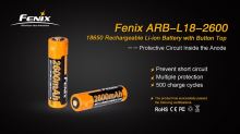 Fenix Nabíjateľná Batéria 18650 2600 mAh Li-Ion (1)