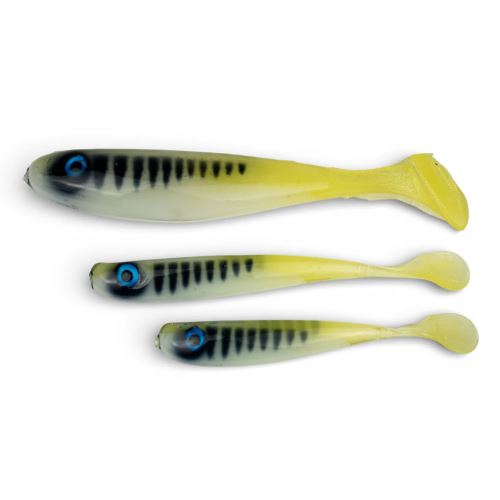 Yaccuza Gumová Nástraha Hand Made Killer Airbrush Yellow White Tiger