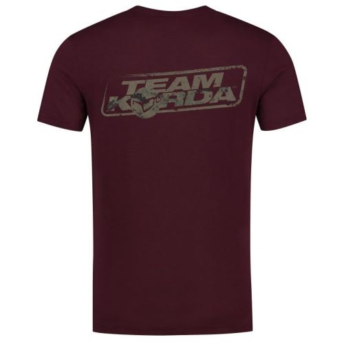 Korda Tričko TK Digi Kamo Tee Burgundy