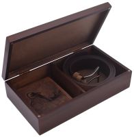 Mercucio Darčekový Set Hnedá Pánska Peňaženka A Pánsky Opasok (1)