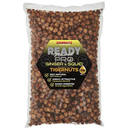Starbaits Tigrí Orech Ready Seeds Pro Ginger Squid 1 kg