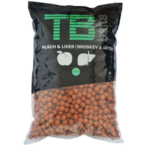 TB Baits Boilie Peach Liver