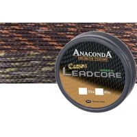 Anaconda  šnúra Camou Leadcore 10 m-Nosnosť 35lb / Farba CAMO GREEN