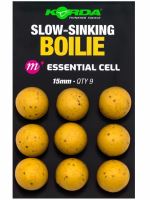 Korda Plastic Wafter Slow-Sinking Boilie Essential Cell (1)