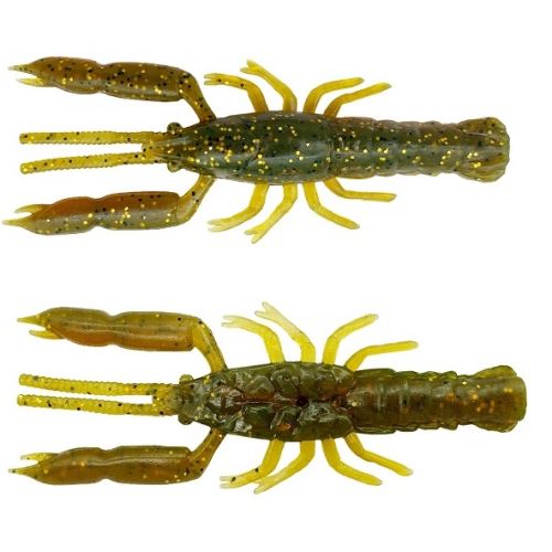 Savage Gear Gumová Nástraha 3D Crayfish Rattling Motor Oil UV 8 ks
